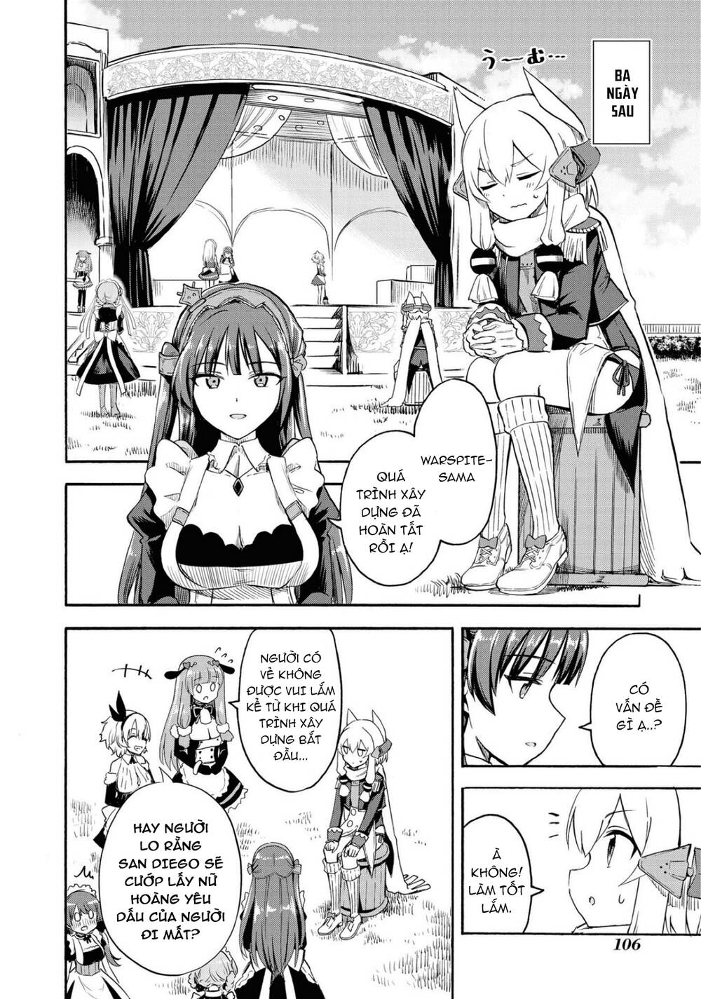 azur lane: queen order chapter 88 - Trang 2