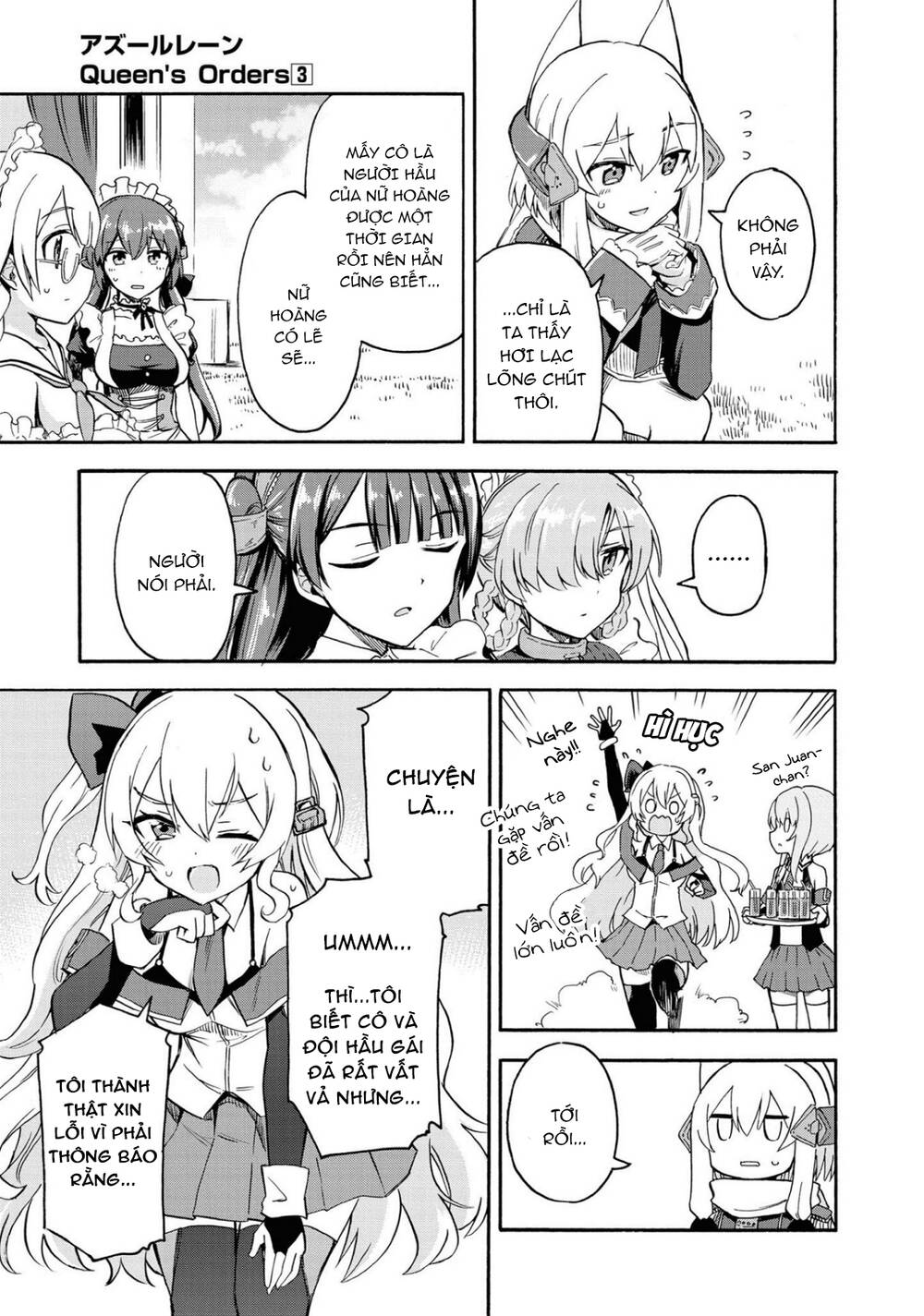 azur lane: queen order chapter 88 - Trang 2