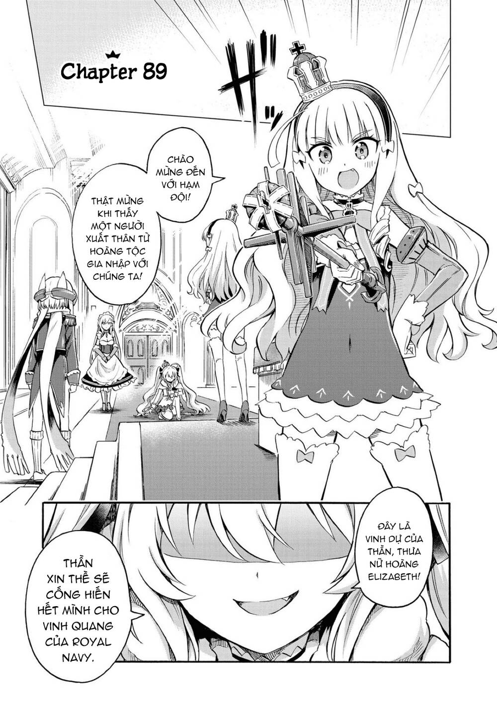 azur lane: queen order chapter 89 - Trang 2