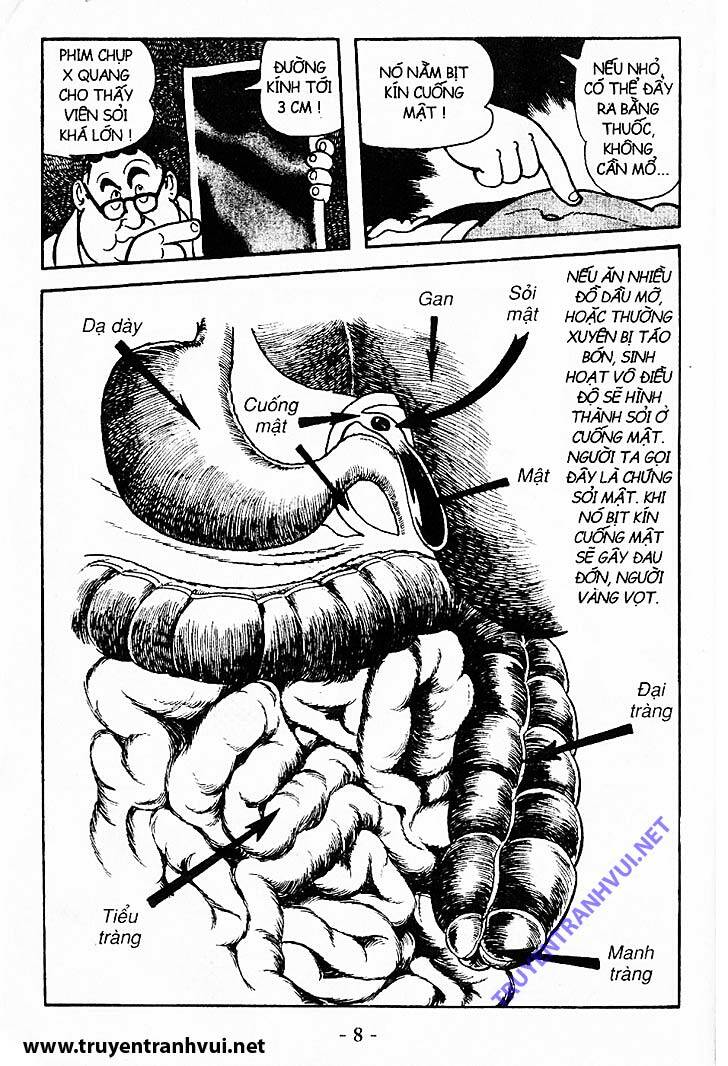 bác sĩ quái dị chapter 199: sỏi mật - Trang 2