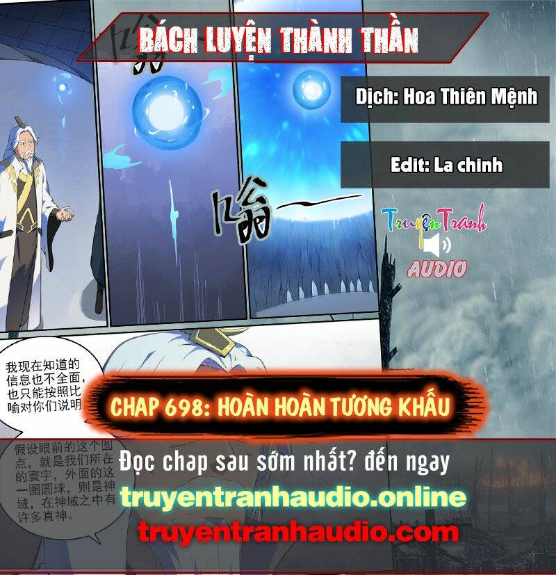 bách luyện thành thần chapter 698: - vũ trụ là thế giới bên trong cơ thể của thánh nhân? - Trang 2