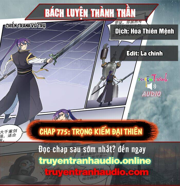 bách luyện thành thần Chapter 775 - Next Chapter 776