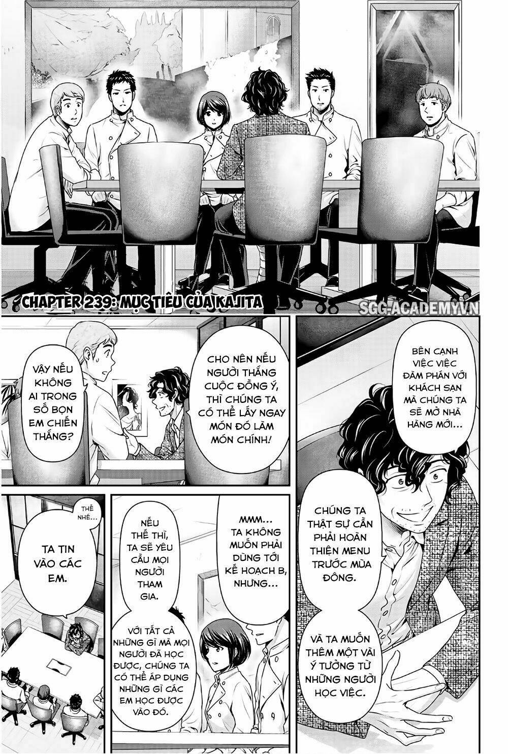 bạn gái chung nhà chapter 239: mục tiêu của kajita - Next chapter 240: tiến lên nào!