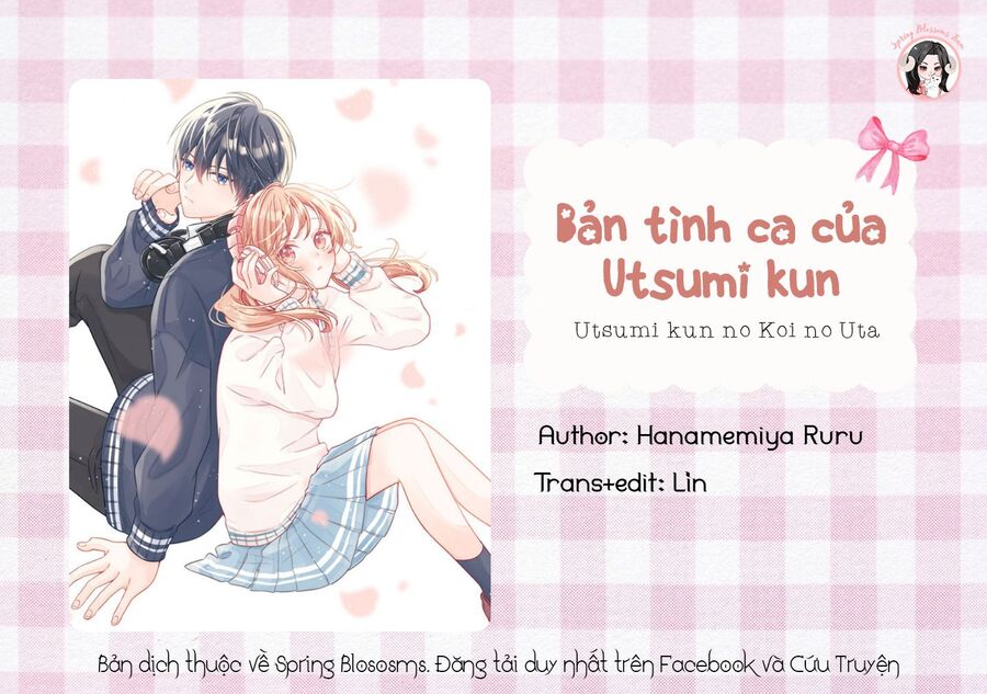 bản tình ca của utsumi kun Chapter 1.3 - Trang 3