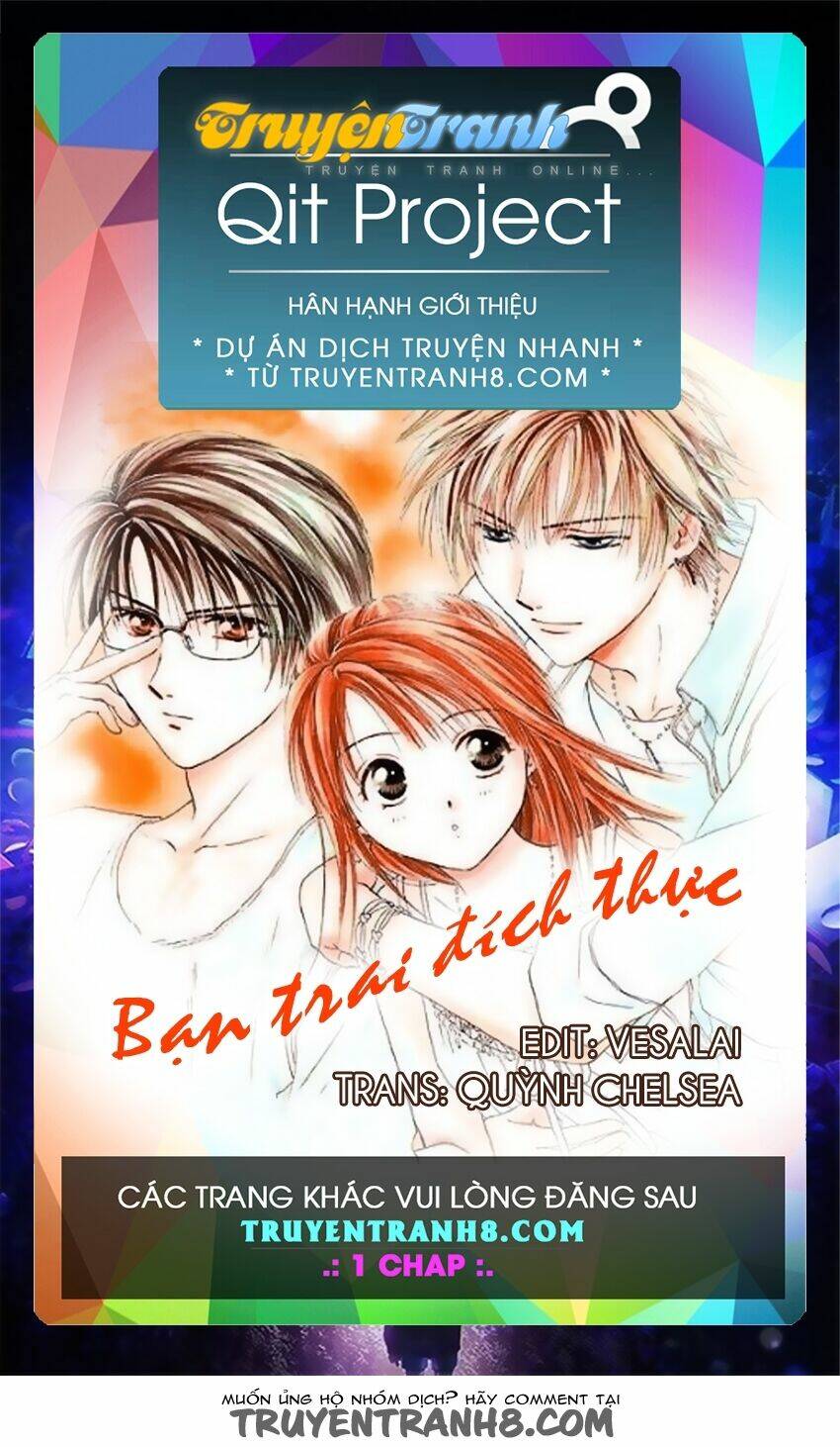 Bạn Trai Đích Thực Chapter 11 - Trang 2