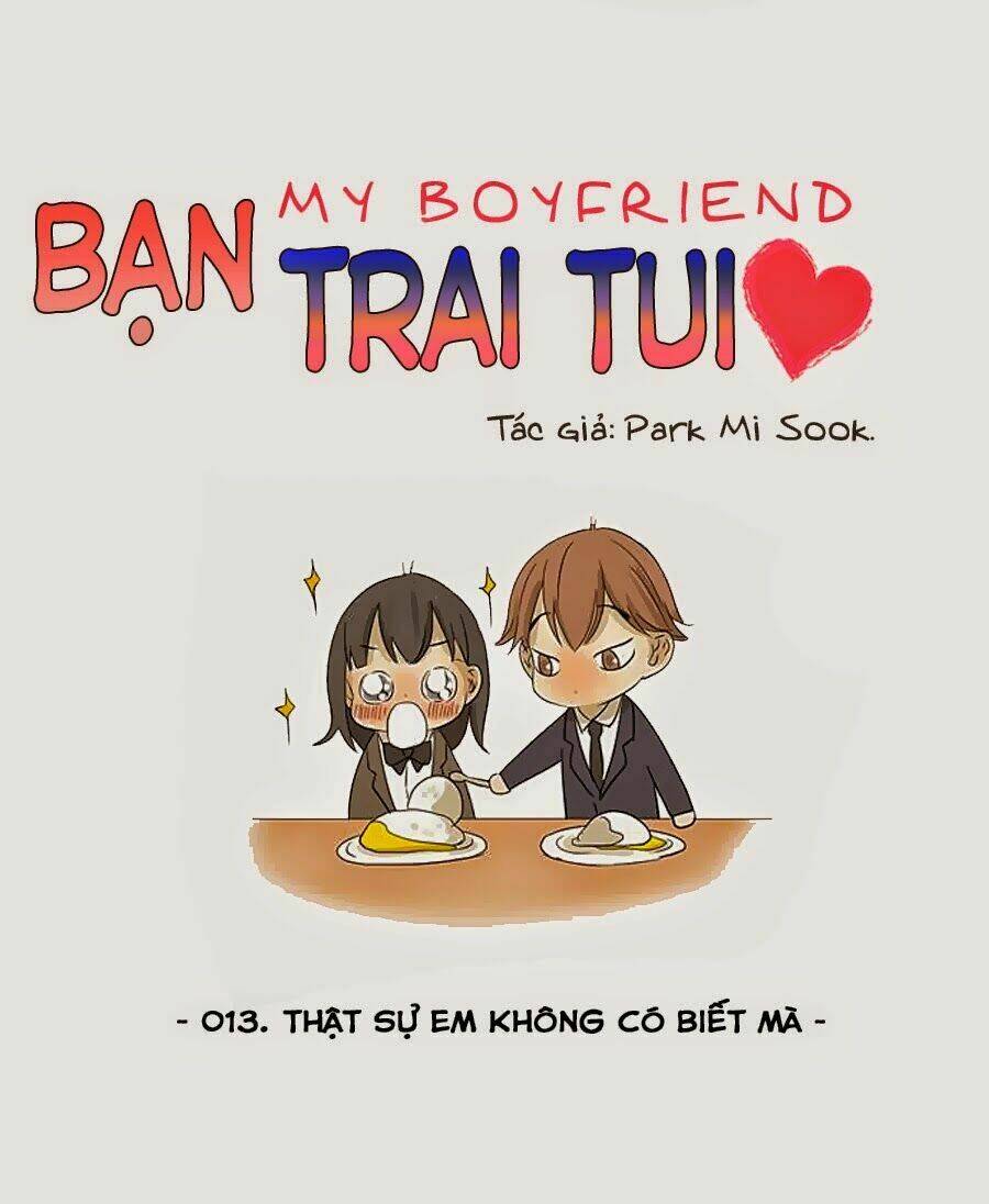 Bạn Trai Tui Chapter 7 - Next Chapter 8