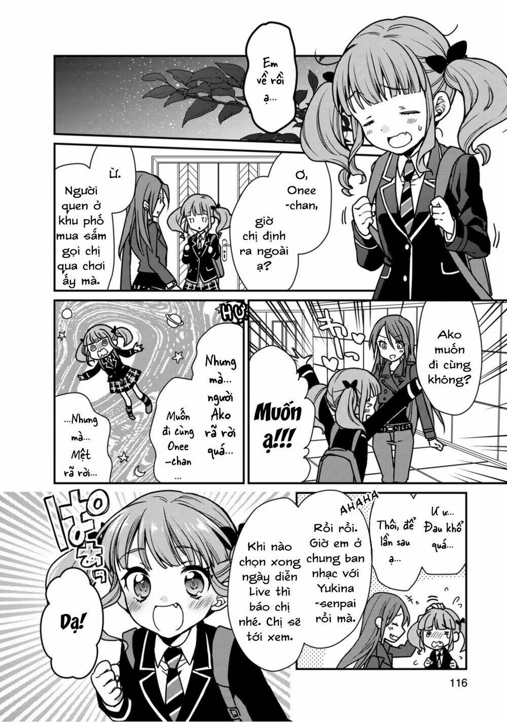 Bang Dream! Girls Band Party! Roselia Stage Chapter 3 - Trang 2