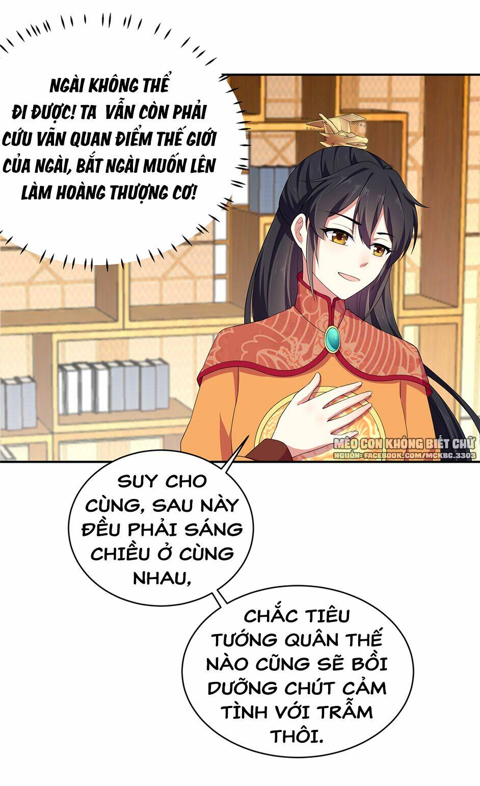 báo cáo! đế quân ngài có độc! chapter 10 - Trang 2