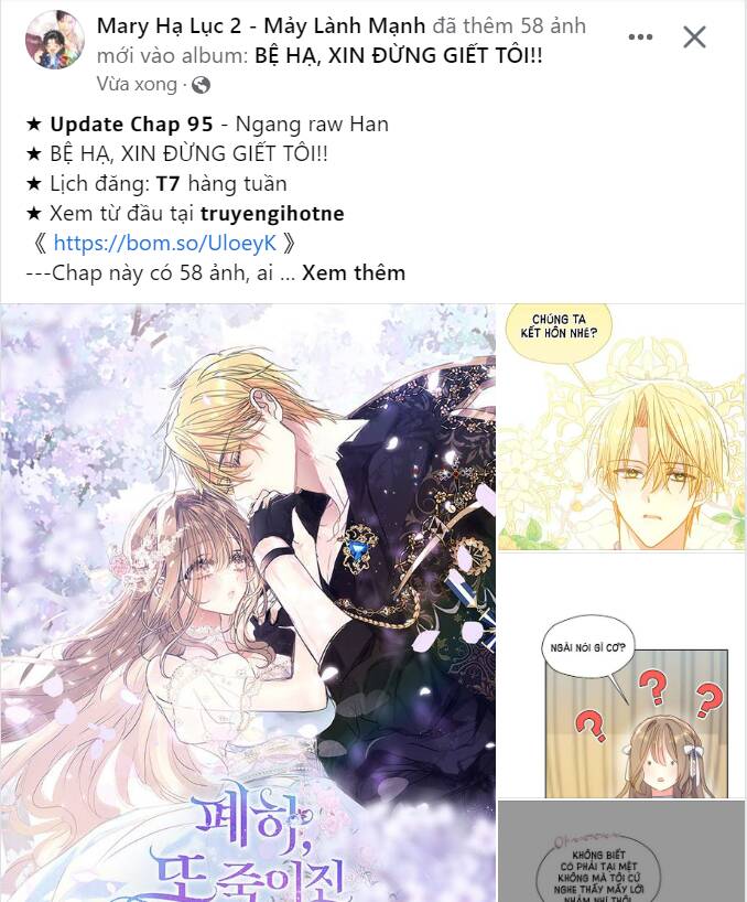 bệ hạ, xin đừng giết thần nữa! chapter 95.1 - Trang 2