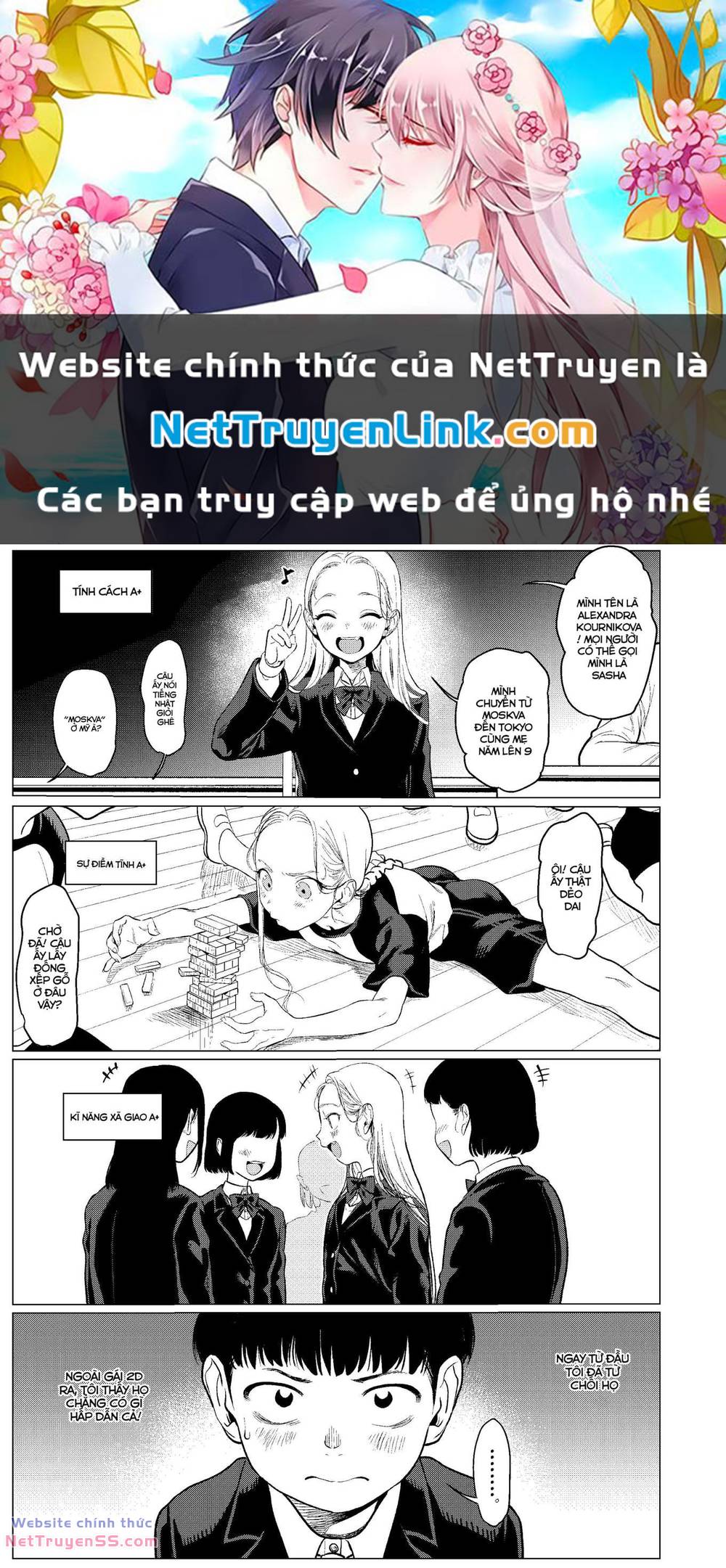 bé sơ trung sasha và thằng bạn otaku cùng lớp chapter 2 - Trang 2