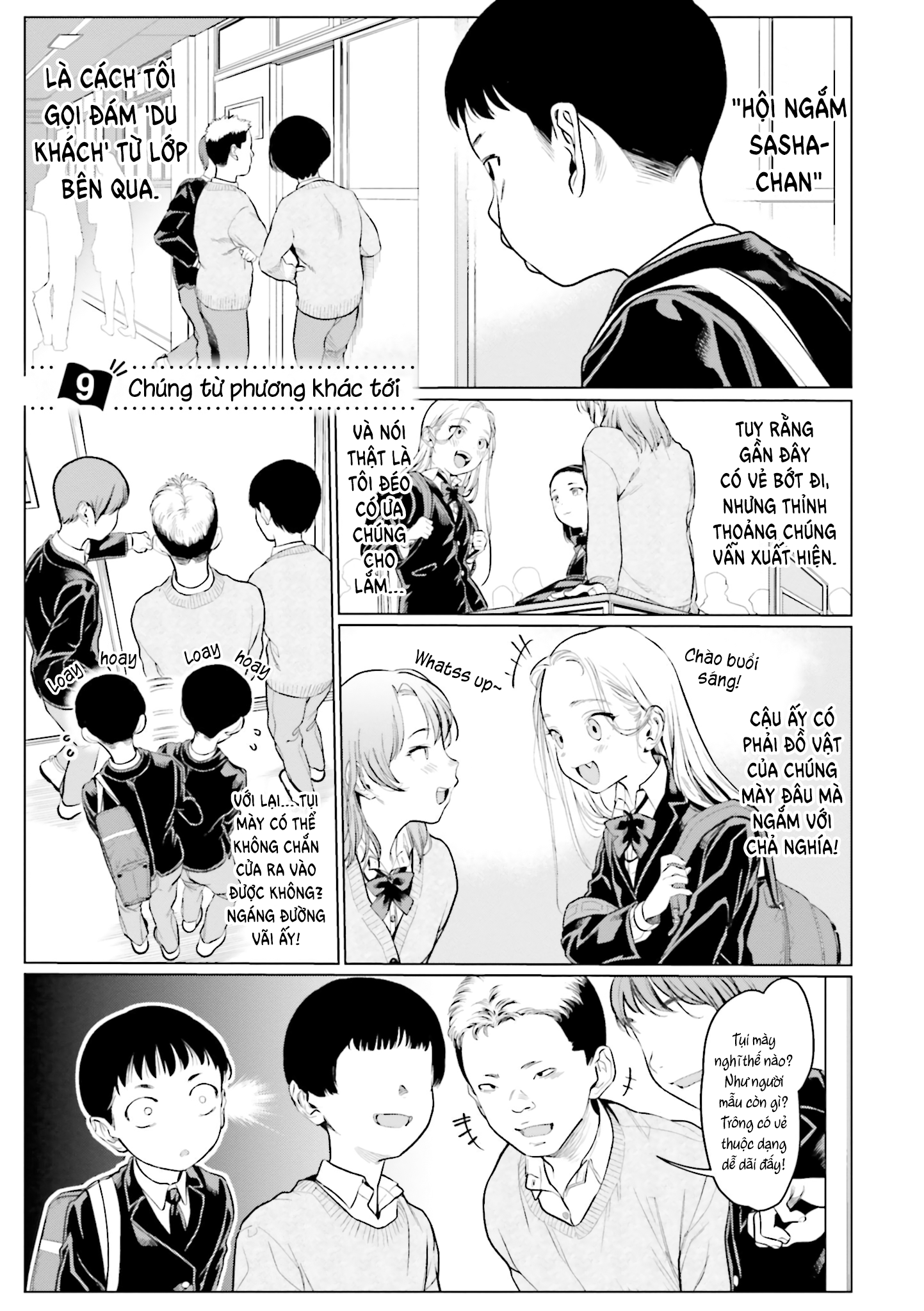 bé sơ trung sasha và thằng bạn otaku cùng lớp chapter 9 - Next chapter 10