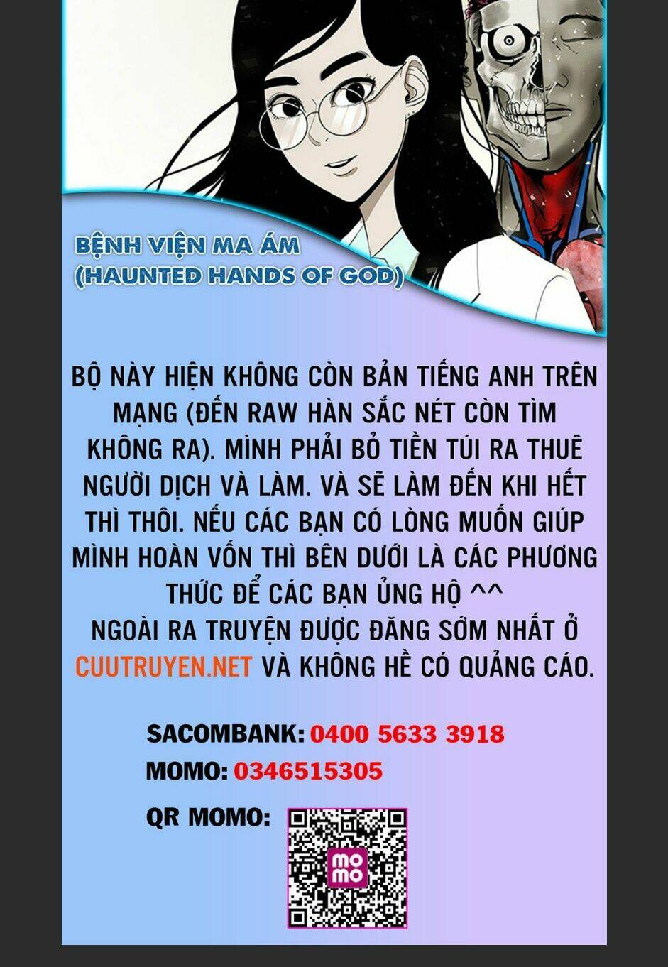 Bệnh Viện Ma Ám Chapter 55 - Next Chapter 56