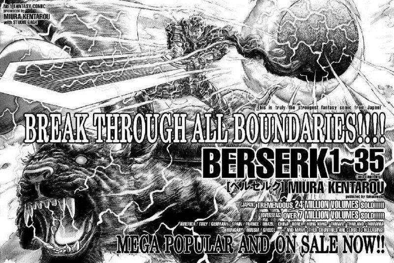 berserk chapter 321 - Next chapter 322