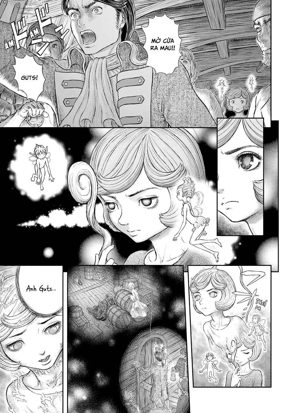 berserk chapter 371: ngọn đèn tàn trong đêm tối chật hẹp - Next chapter 372