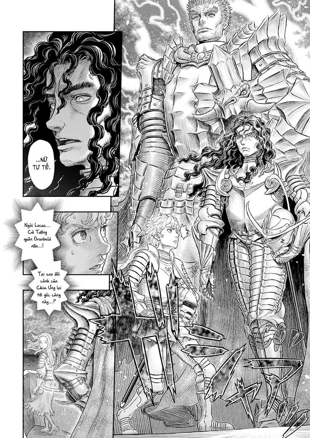 berserk chapter 371: ngọn đèn tàn trong đêm tối chật hẹp - Next chapter 372