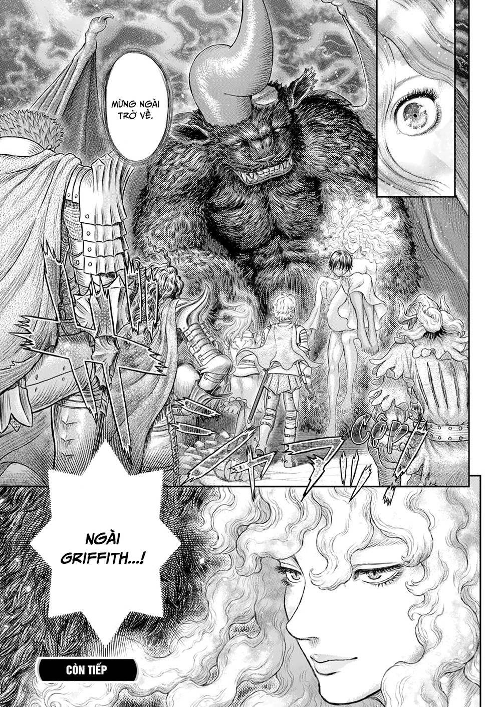 berserk chapter 371: ngọn đèn tàn trong đêm tối chật hẹp - Next chapter 372