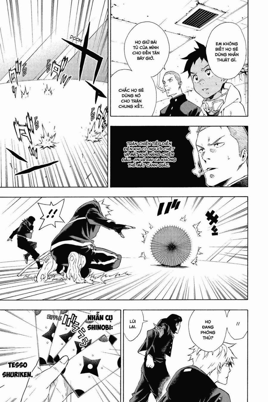 biệt đội shinobi chapter 16 - Next chapter 17