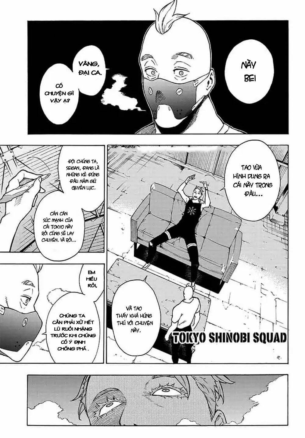 biệt đội shinobi chapter 8 - Trang 2