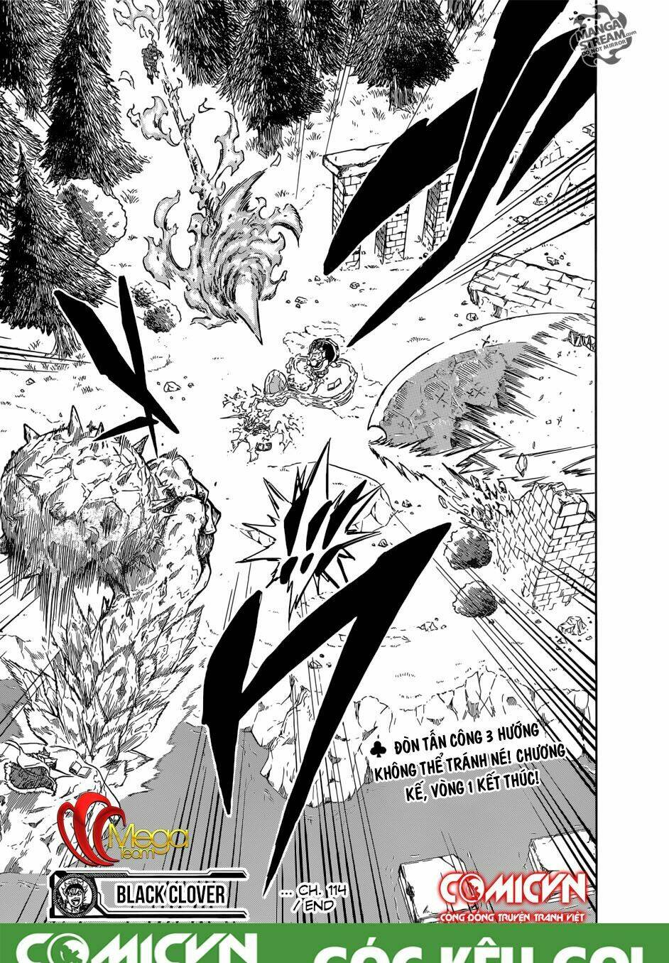 black clover - pháp sư không phép thuật chapter 114 - Trang 2