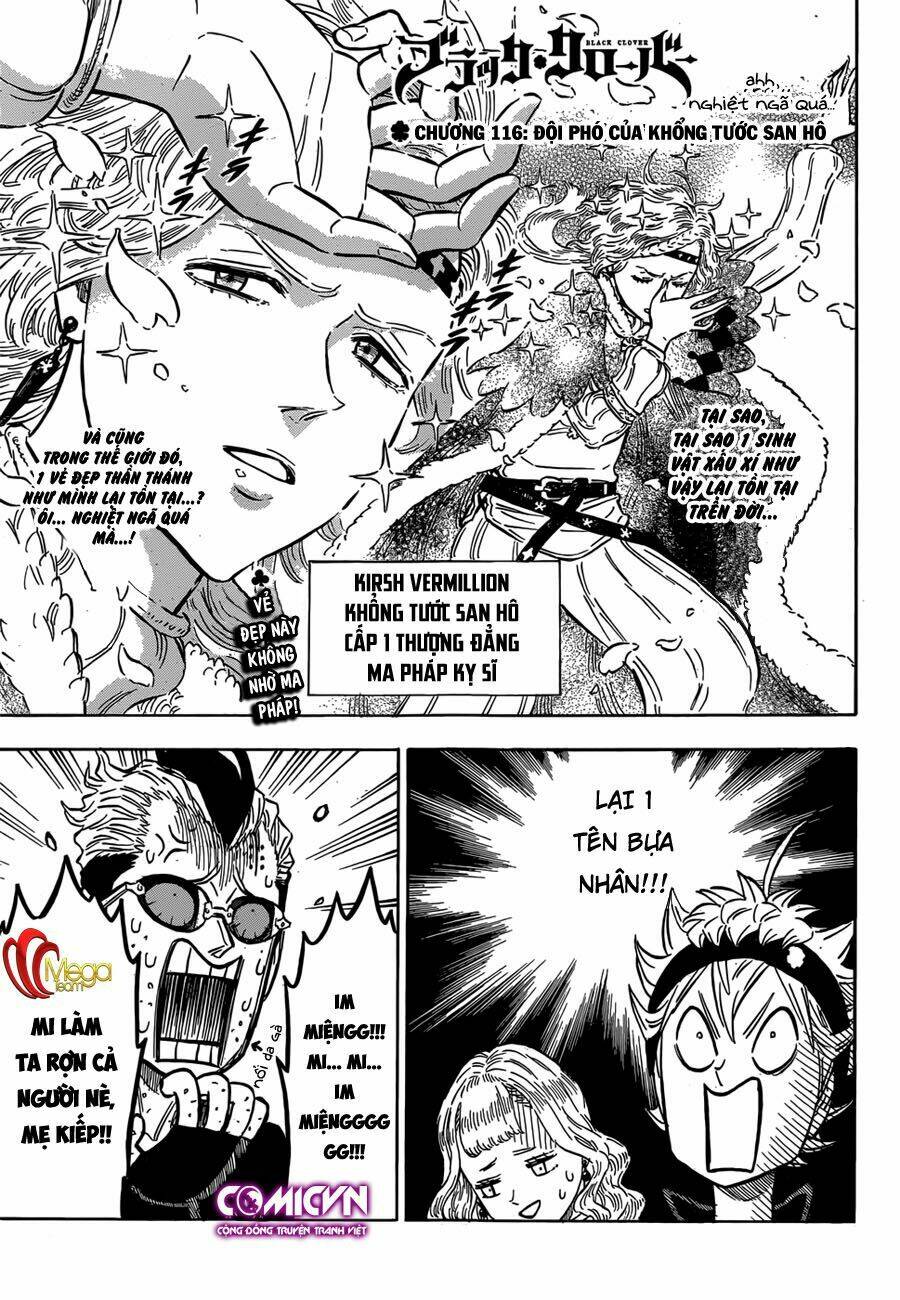 black clover - pháp sư không phép thuật chapter 116 - Trang 2