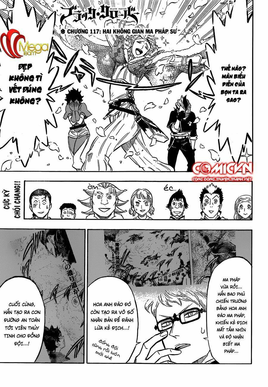 black clover - pháp sư không phép thuật chapter 117 - Trang 2