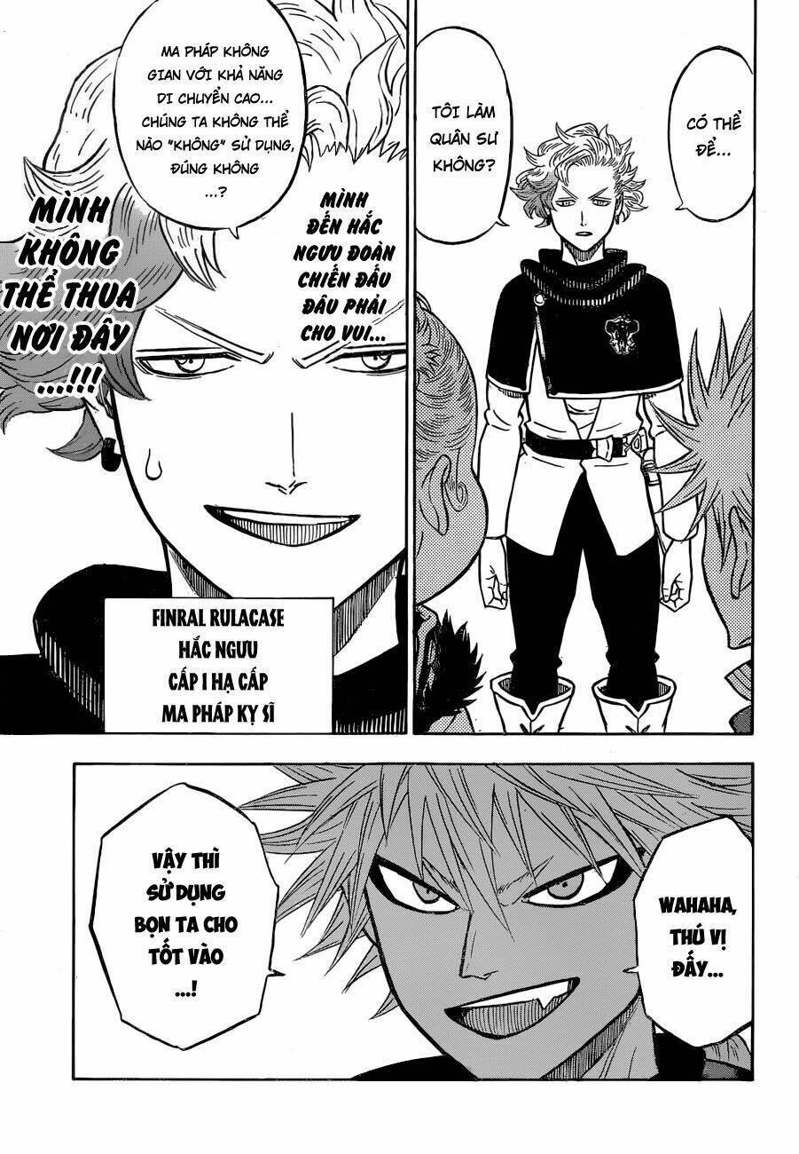 black clover - pháp sư không phép thuật chapter 117 - Trang 2