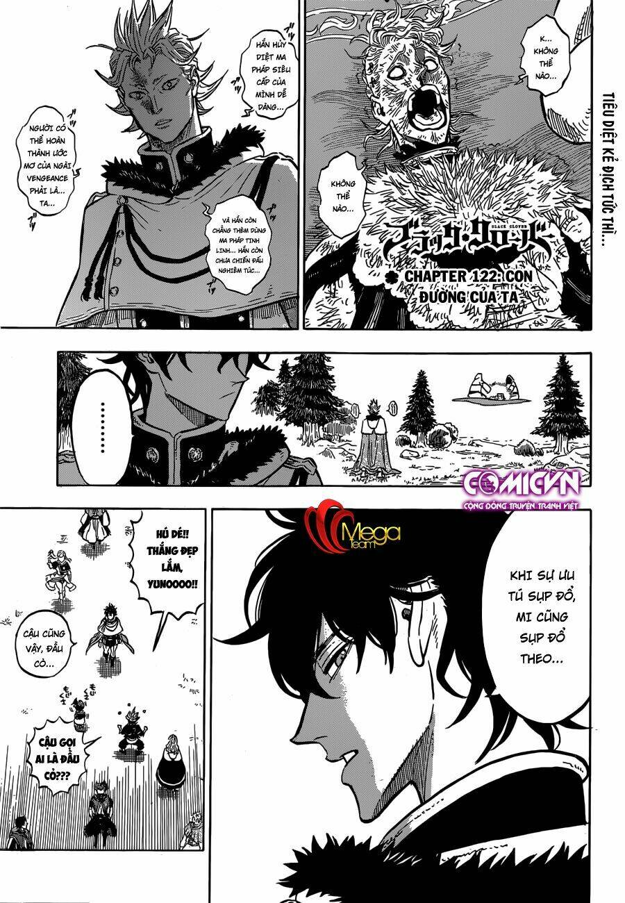 black clover - pháp sư không phép thuật chapter 122 - Trang 2