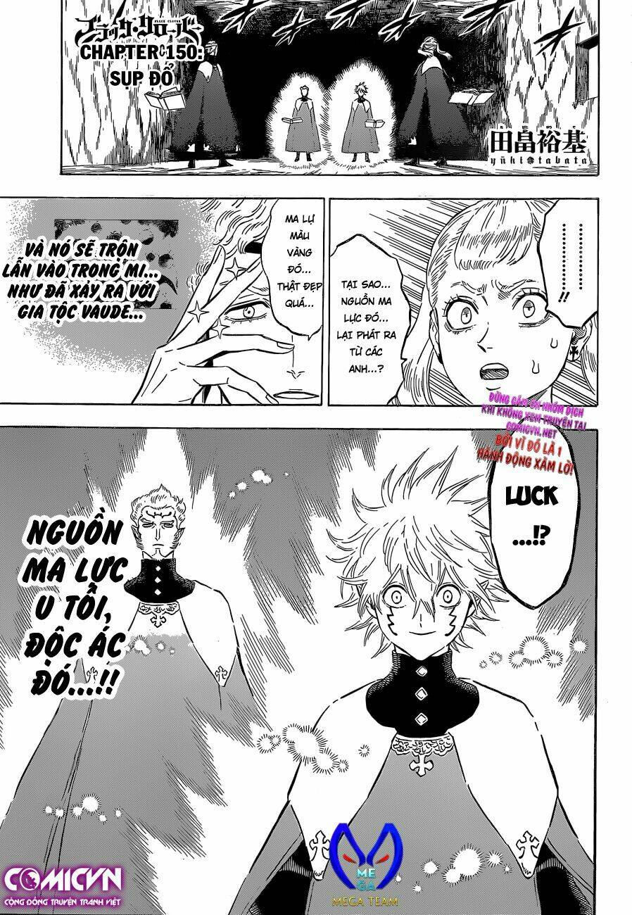 black clover - pháp sư không phép thuật chapter 150 - Trang 2