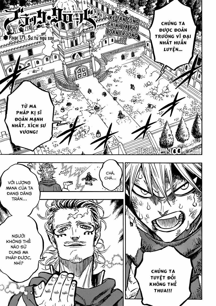 black clover - pháp sư không phép thuật chapter 171 - Trang 2