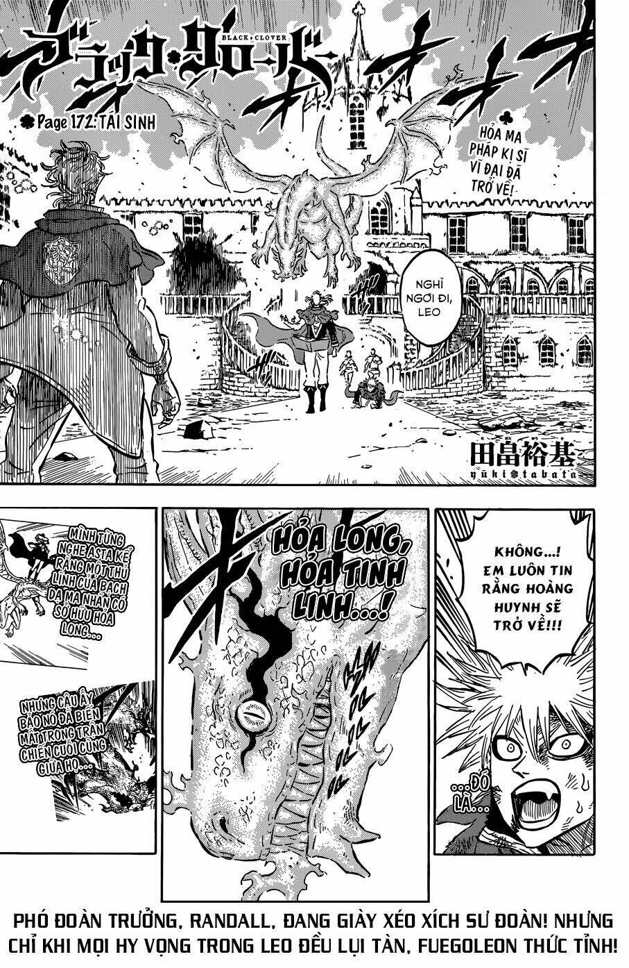 black clover - pháp sư không phép thuật chapter 172 - Trang 2