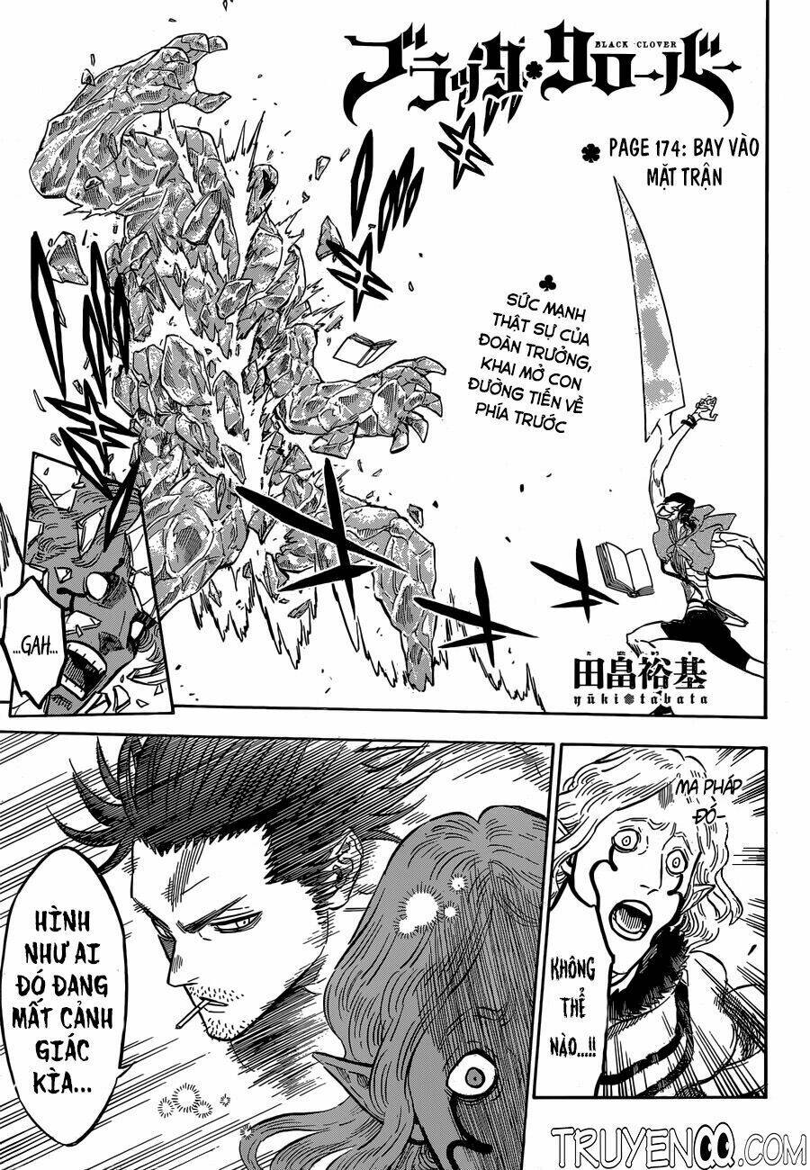 black clover - pháp sư không phép thuật chapter 174 - Trang 2