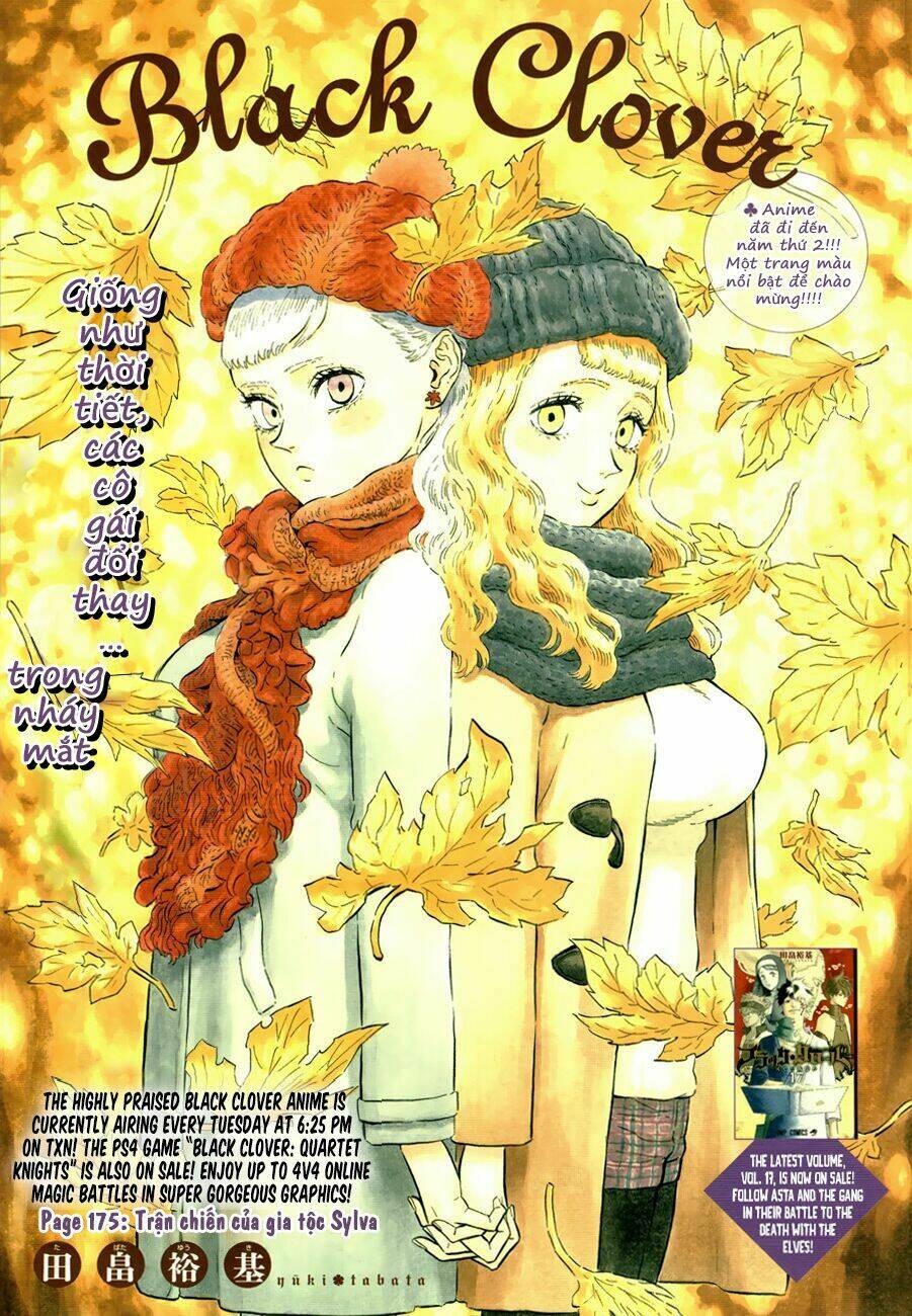 black clover - pháp sư không phép thuật chapter 175 - Trang 2