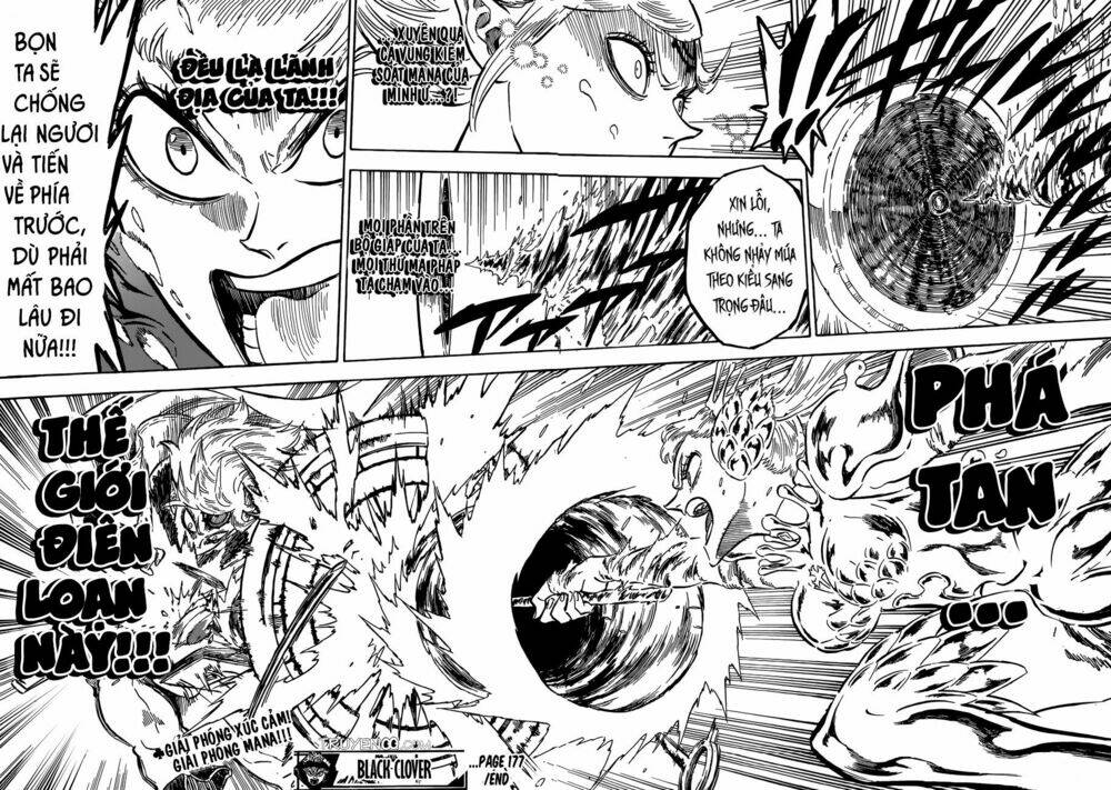 black clover - pháp sư không phép thuật chapter 177 - Trang 2