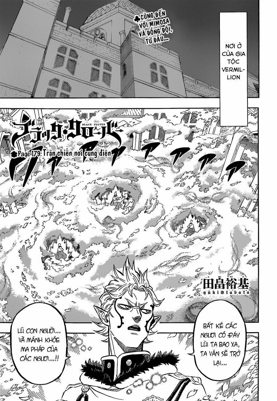 black clover - pháp sư không phép thuật chapter 179 - Trang 2