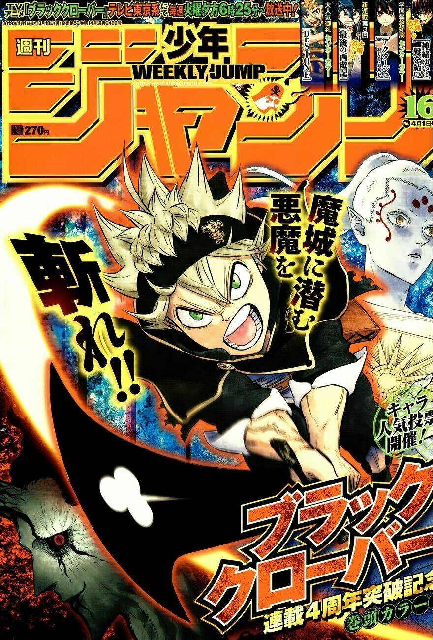 black clover - pháp sư không phép thuật chapter 197 - Trang 2