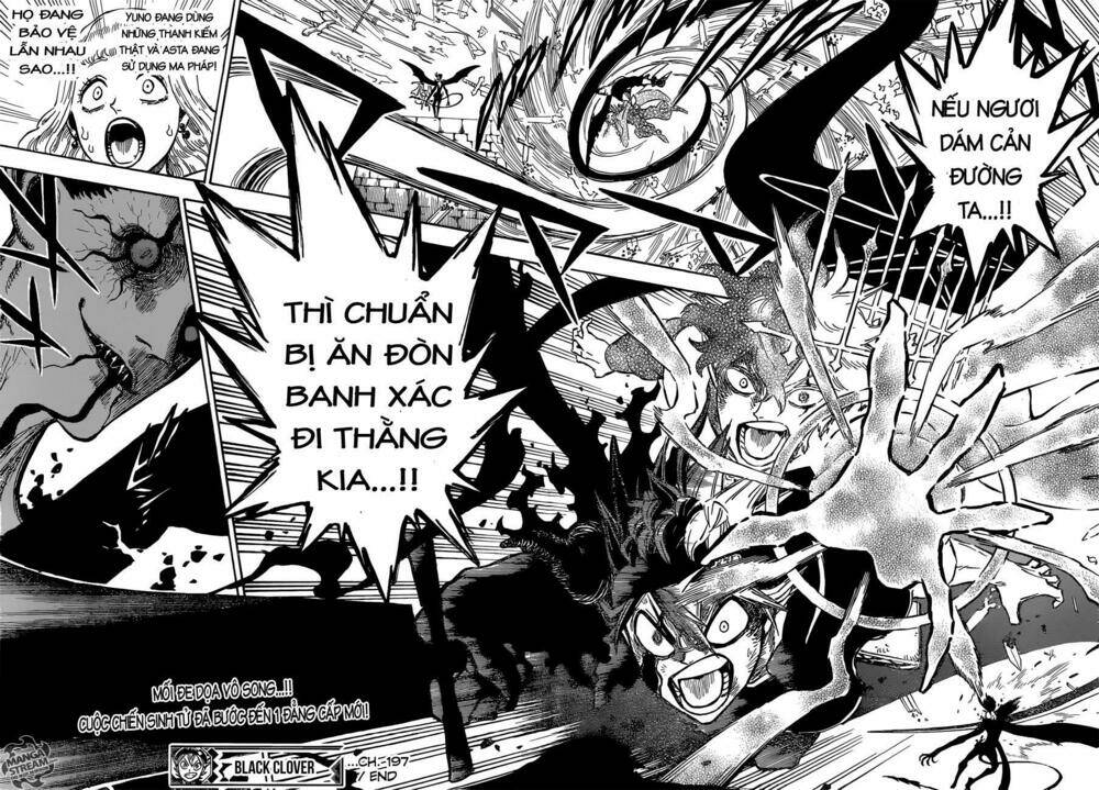 black clover - pháp sư không phép thuật chapter 197 - Trang 2