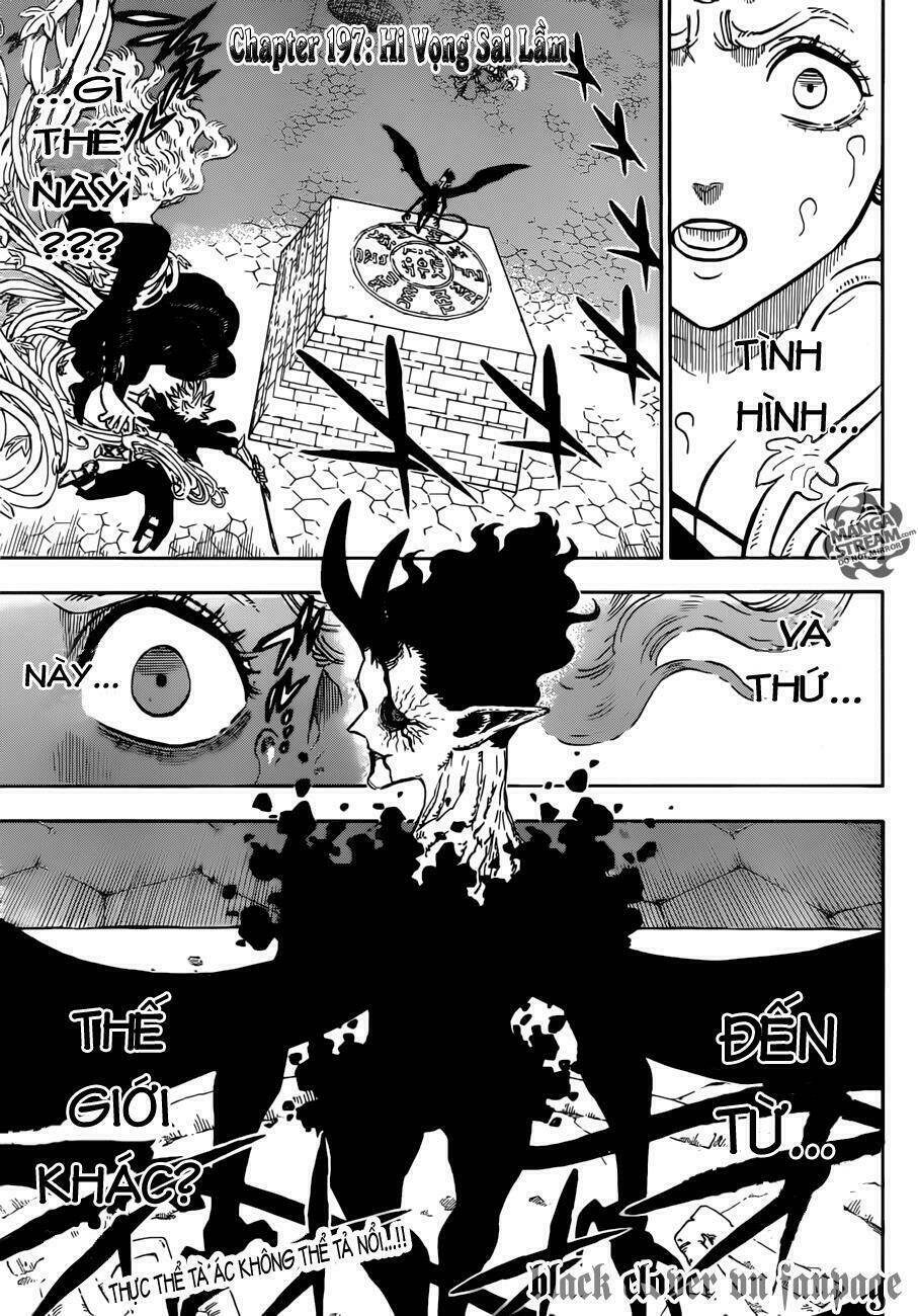 black clover - pháp sư không phép thuật chapter 197 - Trang 2