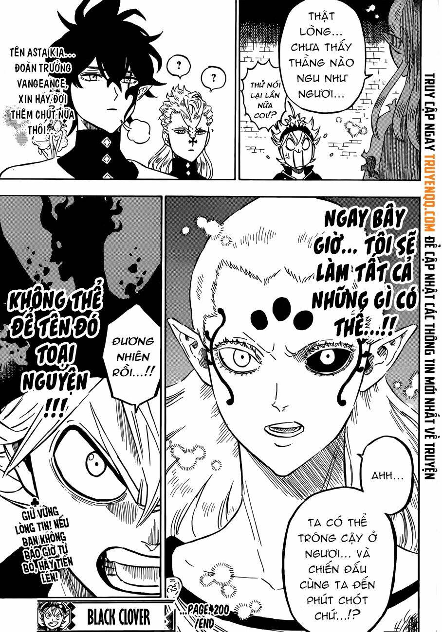 black clover - pháp sư không phép thuật chapter 200 - Trang 2