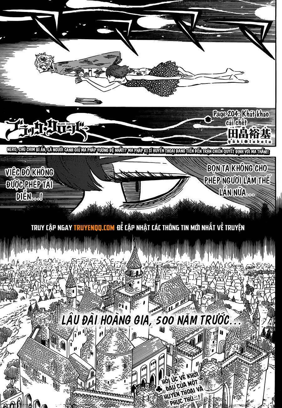 black clover - pháp sư không phép thuật chapter 204 - Trang 2