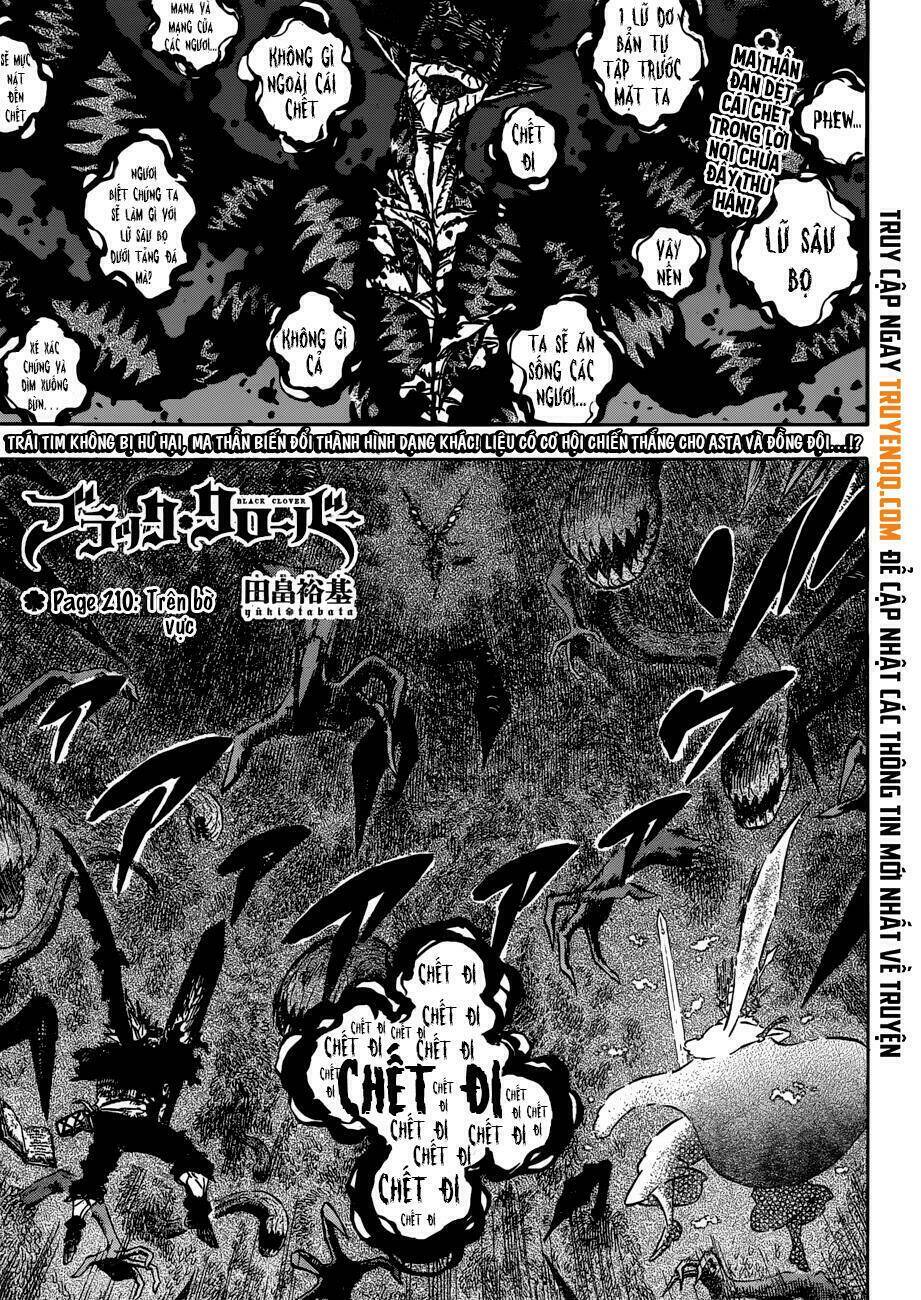 black clover - pháp sư không phép thuật chapter 210 - Trang 2