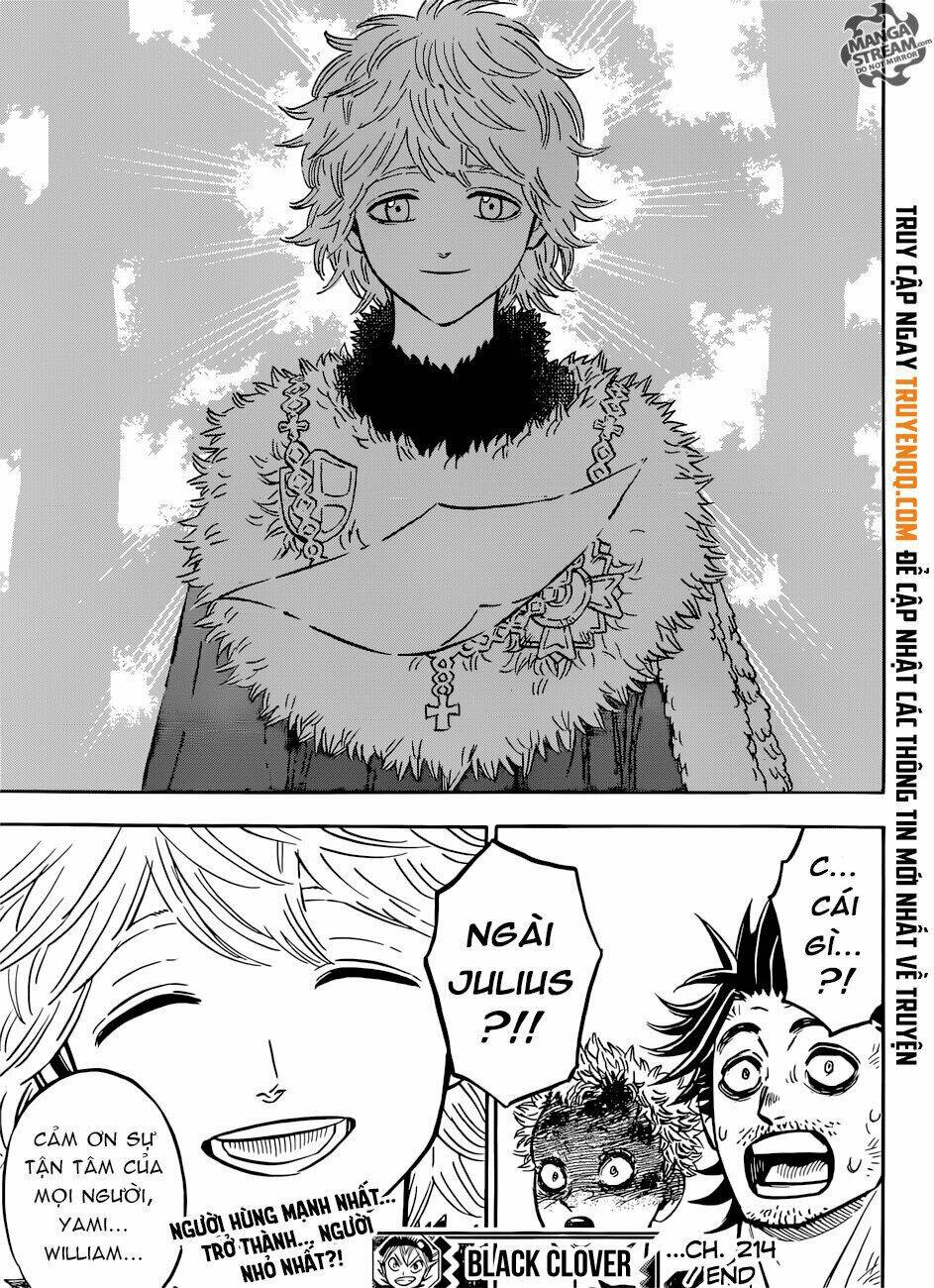 black clover - pháp sư không phép thuật chapter 214 - Trang 2