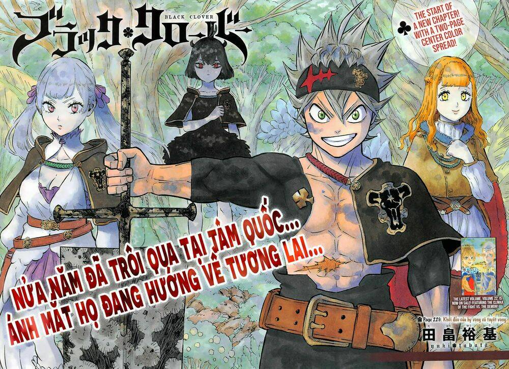 black clover - pháp sư không phép thuật chapter 229 - Trang 2