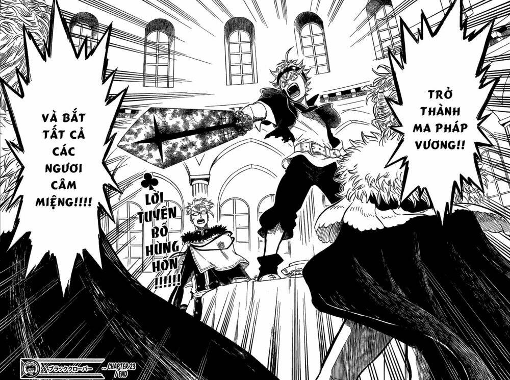 black clover - pháp sư không phép thuật chapter 23 - Trang 2