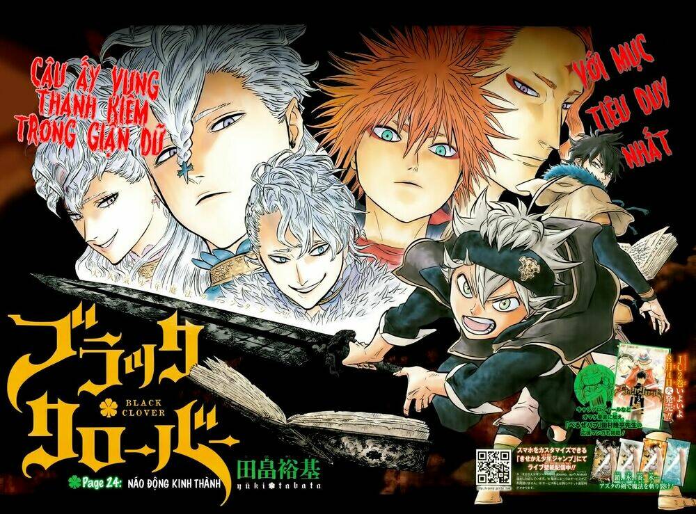 black clover - pháp sư không phép thuật chapter 24 - Trang 2