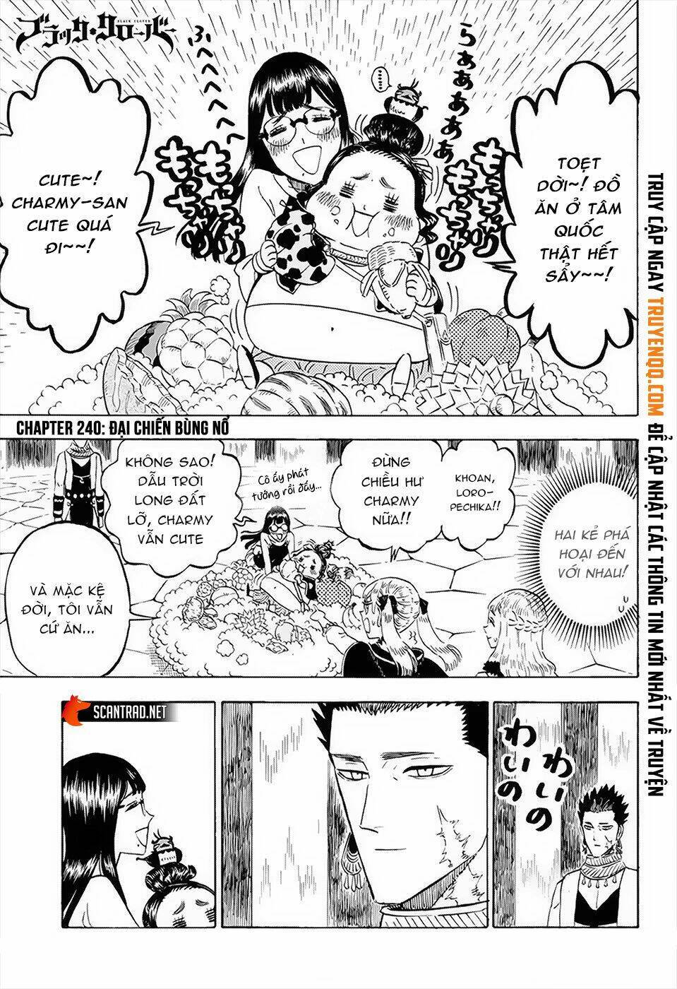 black clover - pháp sư không phép thuật chapter 240 - Trang 2