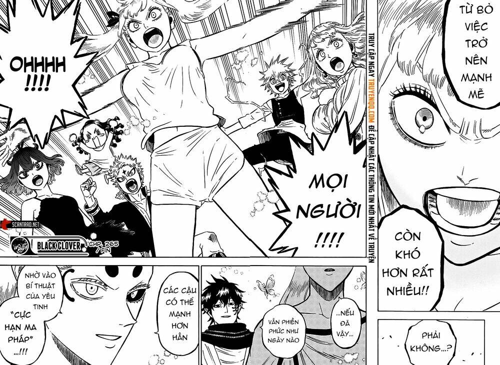 black clover - pháp sư không phép thuật chapter 265 - Trang 2