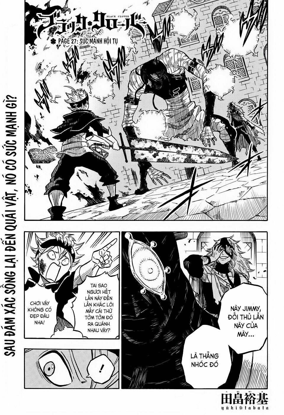 black clover - pháp sư không phép thuật chapter 27 - Trang 2