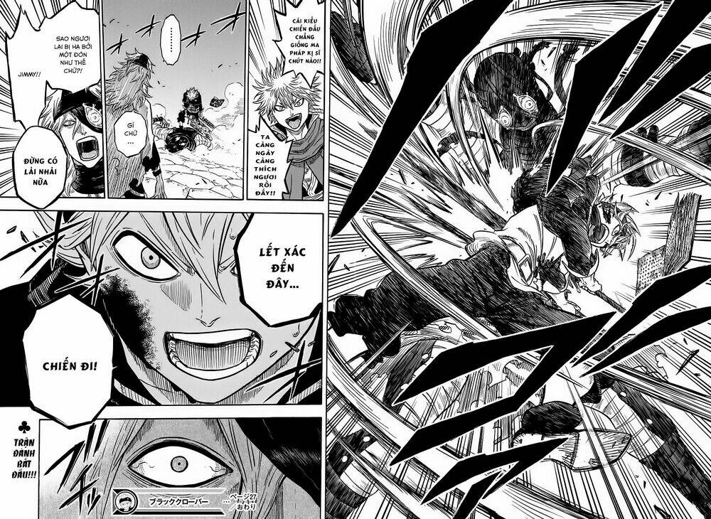 black clover - pháp sư không phép thuật chapter 27 - Trang 2