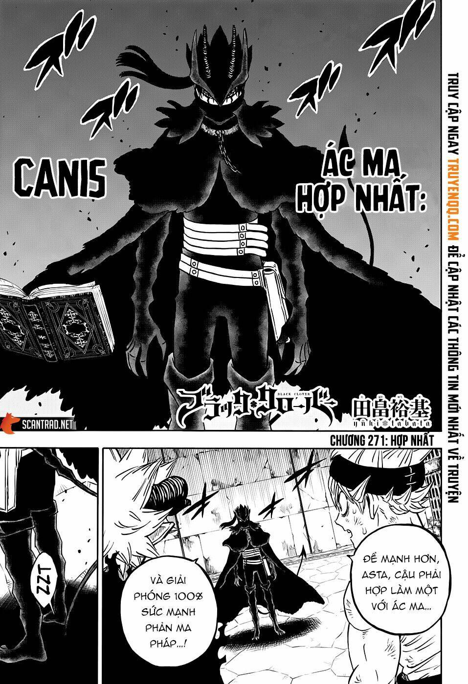 black clover - pháp sư không phép thuật chapter 271 - Trang 2