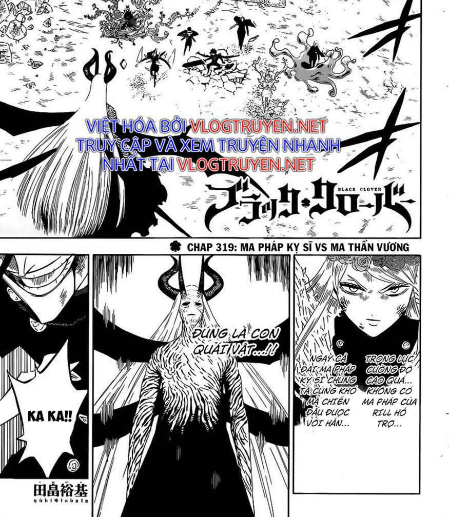 black clover - pháp sư không phép thuật chapter 319 - Trang 2